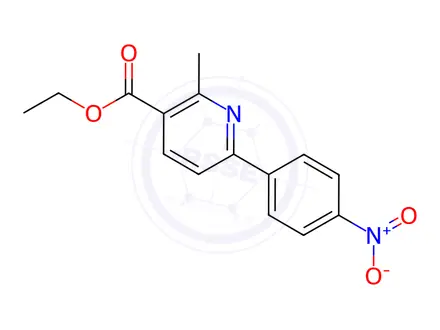 Chemical structure of Ethyl 2-methyl-6-(4-nitrophenyl)nicotinate
