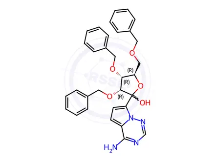 Chemical structure of Remdesivir Impurity 40