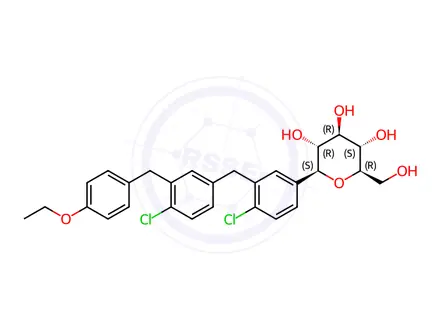 Chemical structure of Dapagliflozin Impurity 232