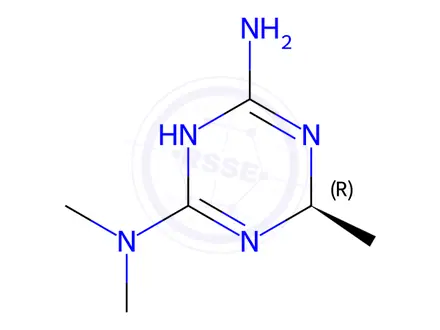 Chemical structure of Imeglimin