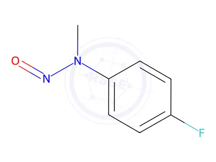 Chemical structure of N-Nitroso-N-methyl-4-fluoroaniline