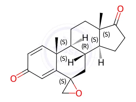 Chemical structure of Exemestane Impurity E