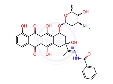 Chemical structure of Zorubicin Impurity 6