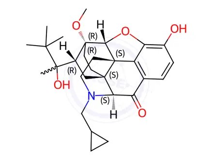 Chemical structure of 10-oxo Buprenorphine