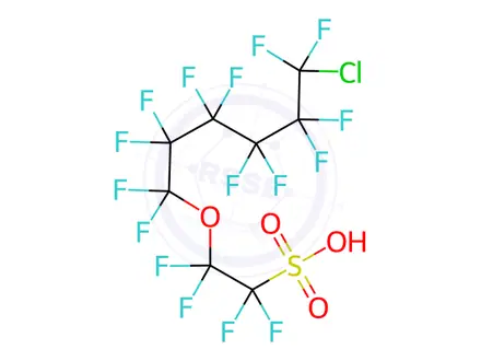 Chemical structure of Perfluorooctane Sulphonate Impurity 38