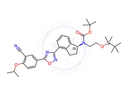 Chemical structure of Ozanimod Impurity 50