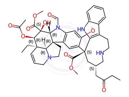 Chemical structure of Vincristine Impurity 26