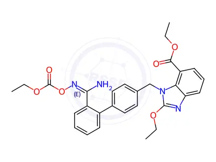 Chemical structure of Azilsartan Impurity 27