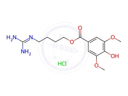 Chemical structure of Leonurin monohydrochloride