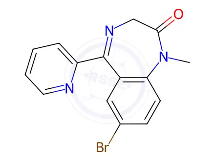 Chemical structure of Bromazepam Impurity 10