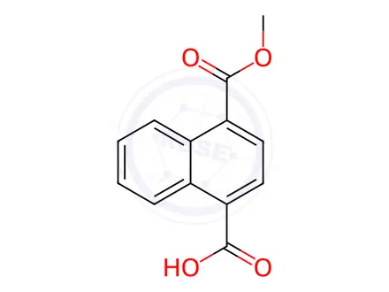 Chemical structure of Naphthoic Acid Impurity 123