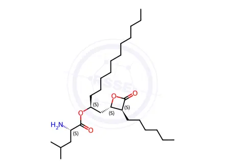 Chemical structure of Orlistat Impurity 39