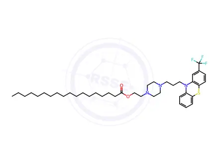Chemical structure of Fluphenazine Decanoate Impurity 10