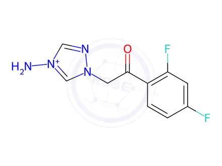 Chemical structure of Voriconazole Impurity 198