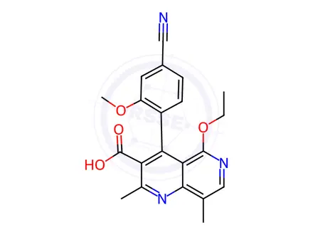 Chemical structure of Finerenone Impurity 50