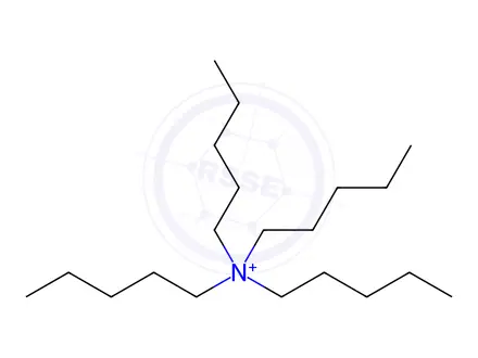 Chemical structure of Tetrapentylammonium Bromide