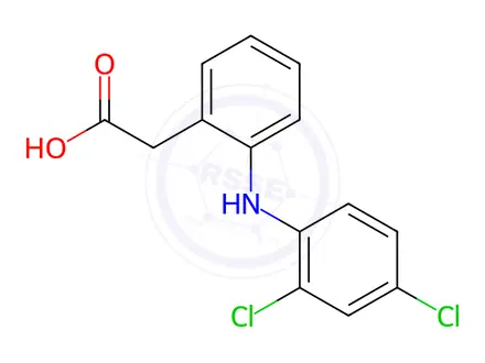 Chemical structure of Diclofenac Sodium Impurity 84
