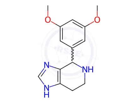 Chemical structure of 4-(3,5-Dimethoxyphenyl)-4,5,6,7-tetrahydro-3H-imidazo[4,5-c]pyridine