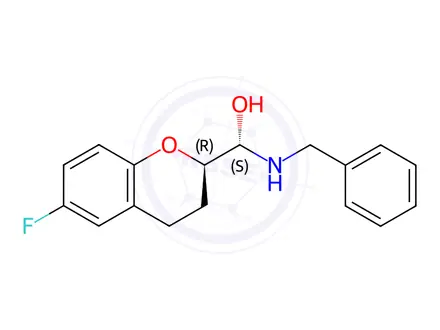 Chemical structure of Nebivolol Impurity 3