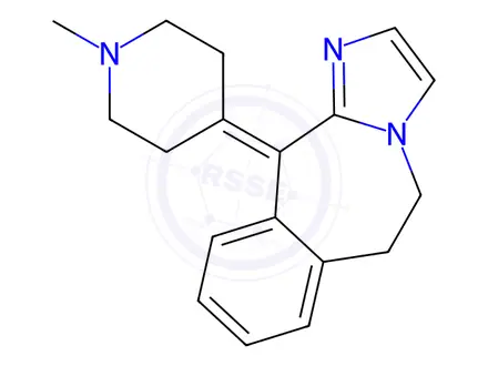 Chemical structure of Alcaftadine Impurity 9