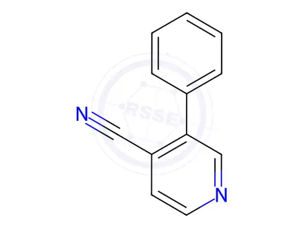 Chemical structure of 3-Phenylisonicotinonitrile