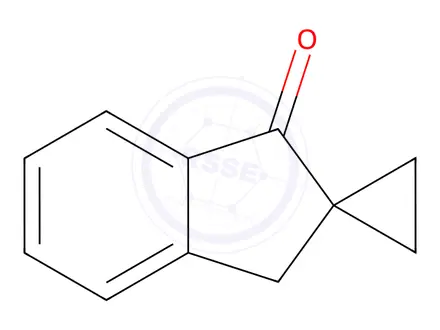 Chemical structure of Spiro[cyclopropane-1,2'-indan]-1'-one
