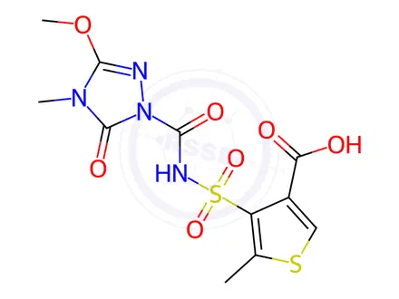 Chemical structure of Thiencarbazone
