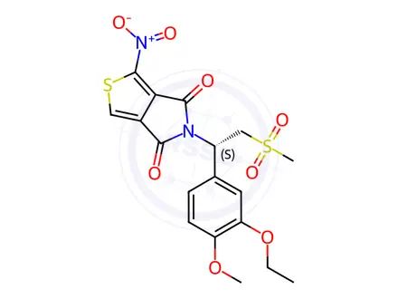 Chemical structure of Mufemilast Impurity 4