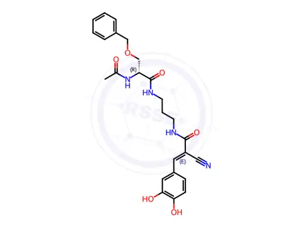 Chemical structure of Entacapone Impurity 62