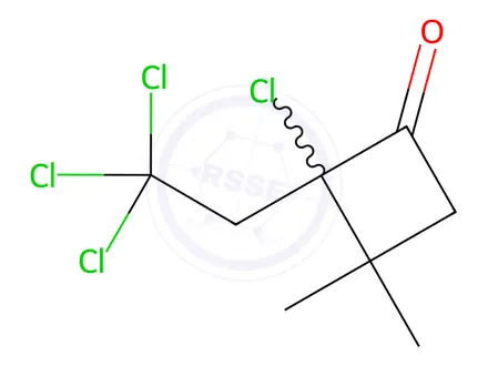 Chemical structure of Cypermethrin Impurity 28