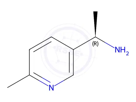 Chemical structure of (R)-1-(6-methylpyridin-3-yl)ethan-1-amine
