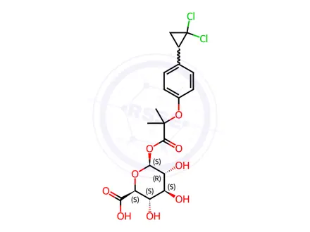 Chemical structure of Ciprofibrate Impurity 6