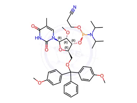 Chemical structure of Phosphoramidites Impurity 95