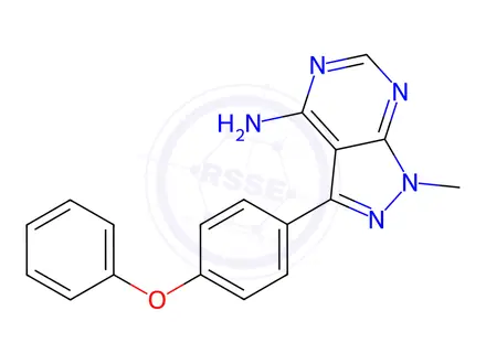 Chemical structure of Ibrutinib Impurity 44