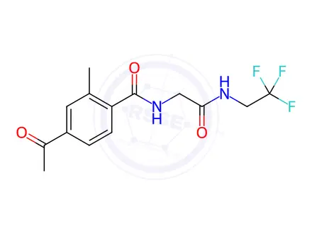 Chemical structure of Fluralaner Impurity 56