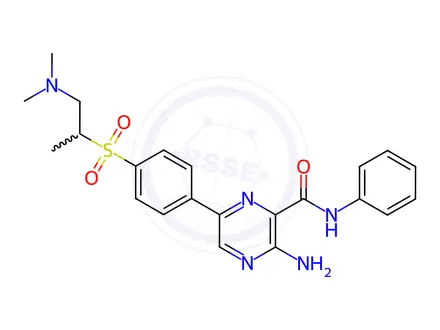 Chemical structure of VE-821 Impurity 45