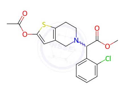 Chemical structure of Vicagrel Impurity 2