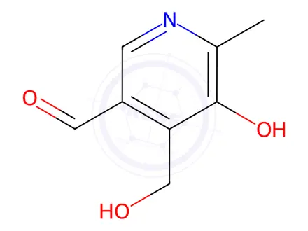 Chemical structure of Pyridoxine Impurity 125