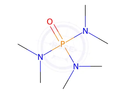 Chemical structure of Hexamethylphosphoramide
