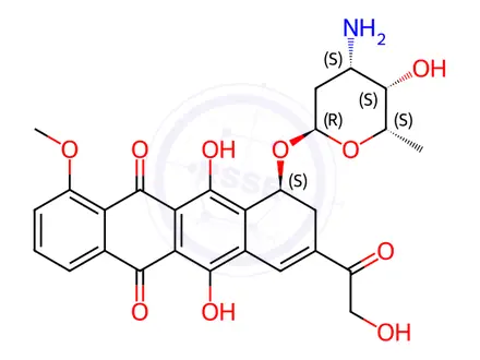 Chemical structure of Doxorubicin Hydrochloride Impurity 25