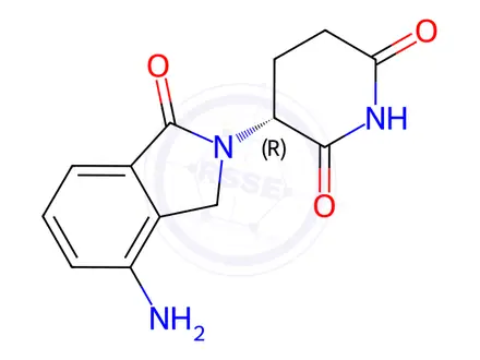 Chemical structure of Lenalidomide Impurity 43(Lenalidomide R-Isomer)