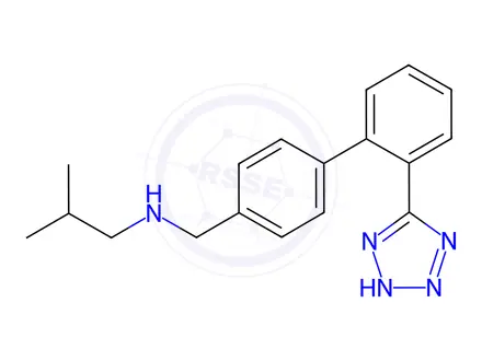 Chemical structure of Valsartan Impurity 4