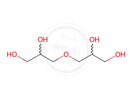 Chemical structure of Glycerol Impurity 261 (Diglycerol)