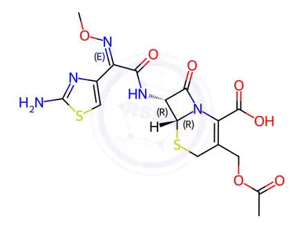 Chemical structure of Cefotaxime EP Impurity D