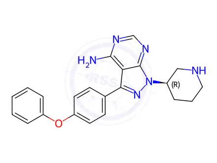 Chemical structure of Ibrutinib Impurity 223