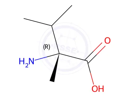 Chemical structure of Valine Impurity 83