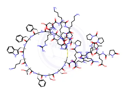 Chemical structure of Cortistatin-29 (Rat)