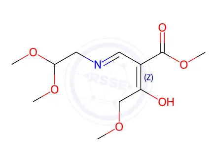 Chemical structure of Dolutegravir Sodium Impurity 51
