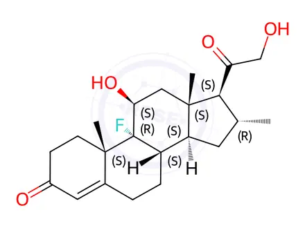 Chemical structure of Dexamethasone Impurity 21