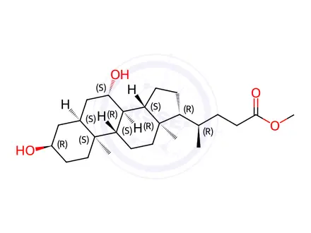 Chemical structure of Ursodiol Impurity G